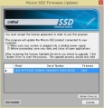 CFD SSD CSSD-S6M128NM4Q ファームウェア アップデート 起動画面